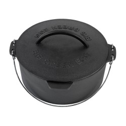 Faitout hollandais en fonte 5,2L pour M/L/XL/2XL - Big Green Egg