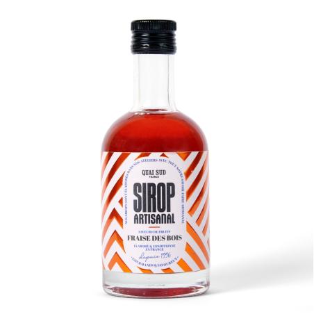 Sirop Artisanal Saveur Fraise Des Bois - Quai Sud 