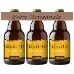 Coffret Bieres Artisanales Au Miel 10 Bières + 1 Verre